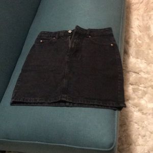 Primark dark denim mini skirt​